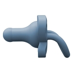 Dr. Brown's HappyPaci 100% Silicone Baby Pacifier, Contoured One-Piece Design, White, Blue, Light Blue, 0-6m, BPA-Free, 3 Pack - Image 3