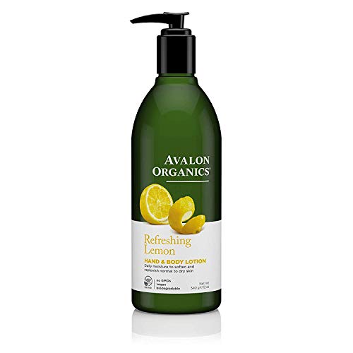 31Bn787ivXL.jpg Avalon Organics Hand & Body Lotion, Refreshing Lemon, 12 Oz - Image 1