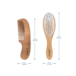 Dr. Brown's Soft and Safe Baby Brush + Comb - Image 2