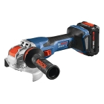 BOSCH GWX18V-13CB14 PROFACTOR™ 18V X-LOCK Connected-Ready 5 – 6 In. Angle Grinder Kit with (1) CORE18V® 8 Ah High Power Battery,Black/grey/blue - Image 11