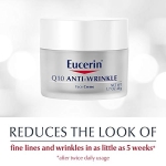 Eucerin Q10 Anti-Wrinkle Face Cream, Unscented Face Cream for Sensitive Skin, 1.7 Oz Jar - Image 8