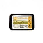 Duke Cannon Supply Co. Solid Cologne for Men Bay Rum (Citrus Musk, Cedarwood, Island Spice) - Concentrated Balm, Travel-Friendly Convenient Tin, Made with Natural & Organic Ingredients 1.5 oz (1 unit) - Image 4