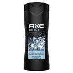 AXE Cool Ocean Men's Body Wash With Essential Oils 12H Refreshing Scent Body Wash For Men, Clean and Fresh Scent 16 oz
