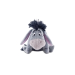 Disney Eeyore Plush - Mini Bean Bag 7 1/2 inches, Inspired by Winnie The Pooh, Cuddly Toy with Fluffy Mane and Detachable Tail, Embroidered Details, Suitable for All Ages Toy Figure