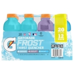 Gatorade Original Thirst Quencher 3-Flavor Frost Variety Pack, 20 Fl Ounce - Pack of 12 - Image 9