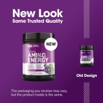 Optimum Nutrition Amino Energy - Pre Workout with Green Tea, BCAA, Amino Acids, Keto Friendly, Green Coffee Extract, Energy Powder - Concord Grape, 65 Servings (Packaging May Vary) - Image 8