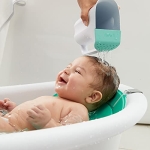 Frida Baby Control The Flow Polypropylene ABS Rinser|Bath Time Rinse Cup with Easy Grip Handle and Removable Rain Shower - Image 9