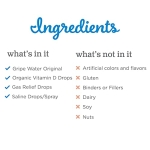 Mommy's Bliss Newborn Essentials Gift Set, Includes Gripe Water, Baby Vitamin D / Gas Drops and Gentle Saline Drops/Spray - Image 7