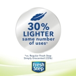Fresh Step Lightweight Clumping Cat Litter, Unscented, 15.4 lbs (Package May Vary) - Image 9