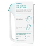 Frida Baby Control The Flow Polypropylene ABS Rinser|Bath Time Rinse Cup with Easy Grip Handle and Removable Rain Shower - Image 3