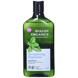 Avalon Organics Shampoo, Strengthening Peppermint, 11 Oz
