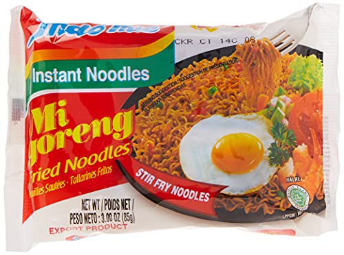 Version 1.0.0 Indomie Mi Goreng Instant Stir Fry Noodles, Halal Certified, Original Flavor (Pack of 30) - Image 1