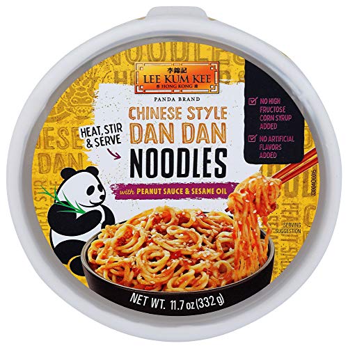 Version 1.0.0 Lee Kum Kee Panda Brand Chinese Style Dan Dan Noodles with Peanut Sauce & Sesame Oil, 11.7 Ounces, Zero Artificial Flavors (Pack of 6) - Image 1