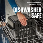 George Foreman Beyond Grill™ 7-in-1 Electric Indoor Grill with Air Fry Technology, MCAFD800D, Black, Large - Image 5