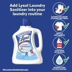Lysol Laundry Sanitizer Additive, Bacteria-Causing Laundry Odor Eliminator, 0% Bleach Laundry Sanitizer, color, , Multi 90 Fl Oz Crisp Linen - Image 4