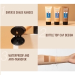 Leg Makeup Waterproof No Transfer,Leg Makeup Lotion,Leg and Body Scar Cover up Makeup,Long Last Body Foundation (3# Bronze, 4 FL OZ) - Image 4