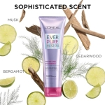 L'Oreal Paris Moisture Sulfate Free Shampoo and Conditioner Set, Hair Care for Color-Treated Hair with Rosemary Botanicals, EverPure, 1 Kit - Image 7