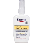 Eucerin Daily Protection Face Lotion - Broad Spectrum SPF 30 - Moisturizes and Protects Sensitive, Dry Skin - 4 fl. oz. Pump Bottle - Image 9