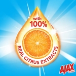 Ajax Ultra Triple Action Liquid Dish Soap, Orange Scent, 90 Fluid Ounce - Image 4