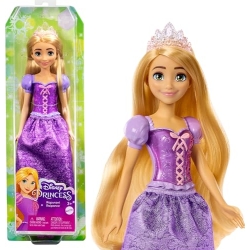 Mattel Disney Princess Rapunzel Fashion Doll, Sparkling Look with Blonde Hair, Blue Eyes & Tiara Accessory