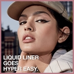 Maybelline Hyper Easy Liquid Pen No-Skip Eyeliner, Satin Finish, Waterproof Formula, Pitch Black, 0.018 Fl Oz - Image 7