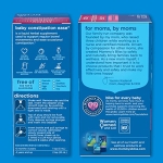 Mommy's Bliss Constipation Ease + Prebiotics, Relieves Occasional Constipation, Gentle & Safe, No Harsh Laxatives, 4 Fl Oz Bottle (Pack of 1) - Image 7