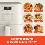 Bella Slim 4.0 QT Air fryer, Oatmilk - Image 5