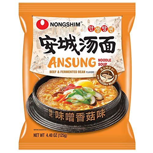 Version 1.0.0 Nongshim Noodle Soup, Ansung Tang Myun, 4.4 Ounce (Pack of 10) - Image 1