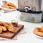 T-fal 3.5L Deep Fryer with Oil Filtration System: 1700W Stainless Steel Fryer, Dishwasher Safe Parts, Digital Timer, Adjustable Temperature Control for Perfect Golden Crispy Results - Image 5