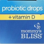 Mommy's Bliss Baby Probiotic Drops + Vitamin D, Supports Digestive Health and Immunity, 400IU Vitamin D for Healthy Bone Development, Newborns +, Flavorless, 0.34 Fl Oz (30 Servings) - Image 2