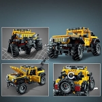 LEGO Technic Jeep Wrangler 4x4 Toy Car 42122 Model Building Kit - All Terrain Off Roader SUV Set, Authentic and Functional Design, STEM Birthday Gift Idea for Kids, Boys, and Girls Ages 9+ - Image 4
