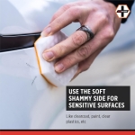 AutoERASERS™ Instant Detailing Car Bikes Wash Sponge, Non-Scratch Car Cleaning Sponge, Dual-Sided Auto Cleaning Sponges Pre-Moistened and Portable for On-The-Go Use, Pack of 3 - Image 3