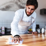 Utopia Kitchen [12 Pack Flour Sack Tea Towels, 28" x 28" Ring Spun 100% Cotton Dish Cloths - Machine Washable - for Cleaning & Drying - White - Image 4