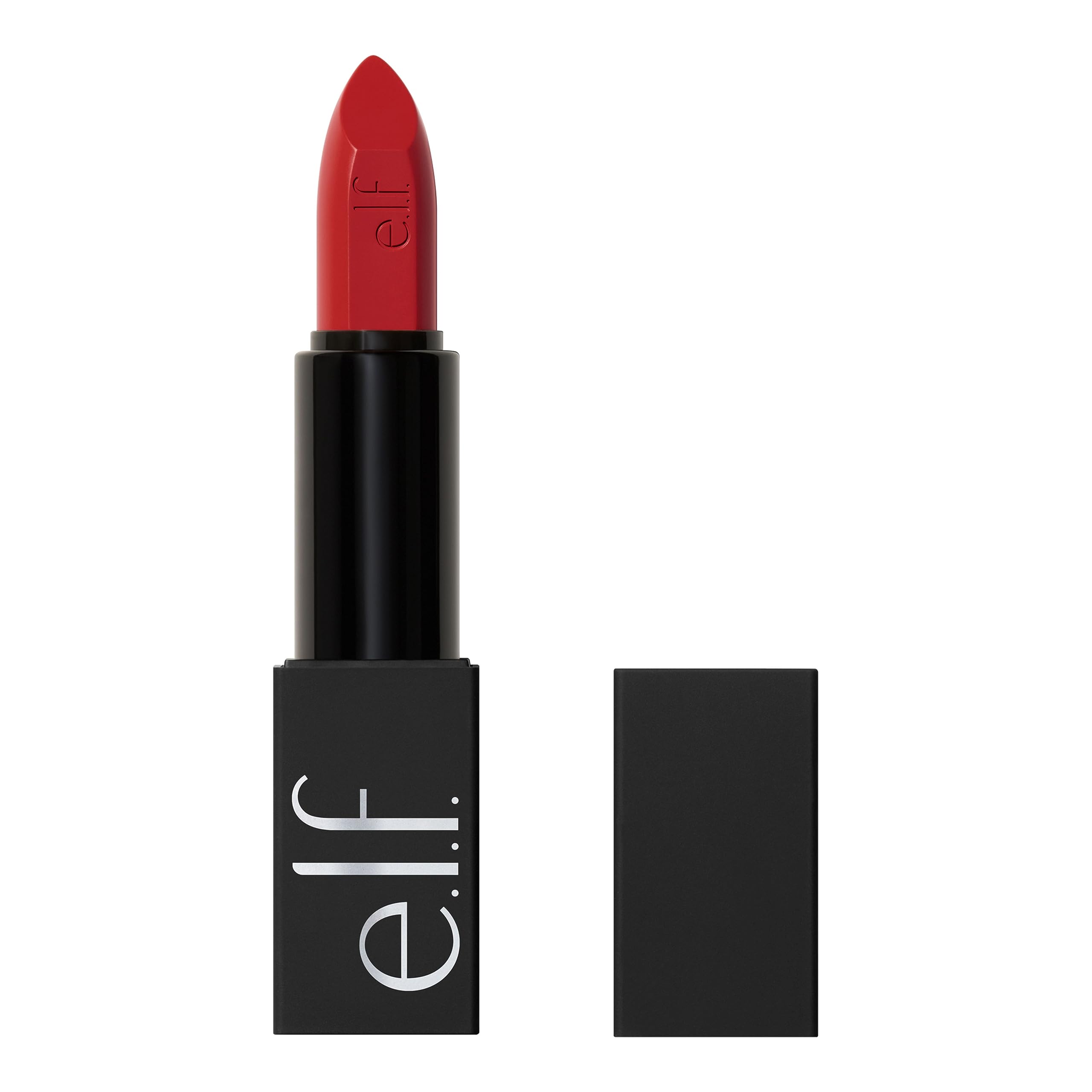 Version 1.0.0 e.l.f. O Face Satin Lipstick, Richly Pigmented, Nourishing & Long-Lasting Creamy Lipstick, Infused With Jojoba, Vegan & Cruelty-Free, No Regrets - Image 1