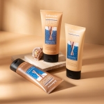 Leg Makeup Waterproof No Transfer,Leg Makeup Lotion,Leg and Body Scar Cover up Makeup,Long Last Body Foundation (3# Bronze, 4 FL OZ) - Image 3