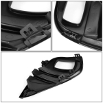 DNA MOTORING FL-ZTL-352-CH Pair of Clear Lens Fog Lights W/Bezels Switch & Wiring Harness Compatible with Toyota Highlander 2020-2022,Left & Right Side - Image 4