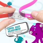 OutdoorMaster Kids Swim Goggles 2 Pack - Quick Adjustable Strap Swimming Goggles for Kids - E - Image 6