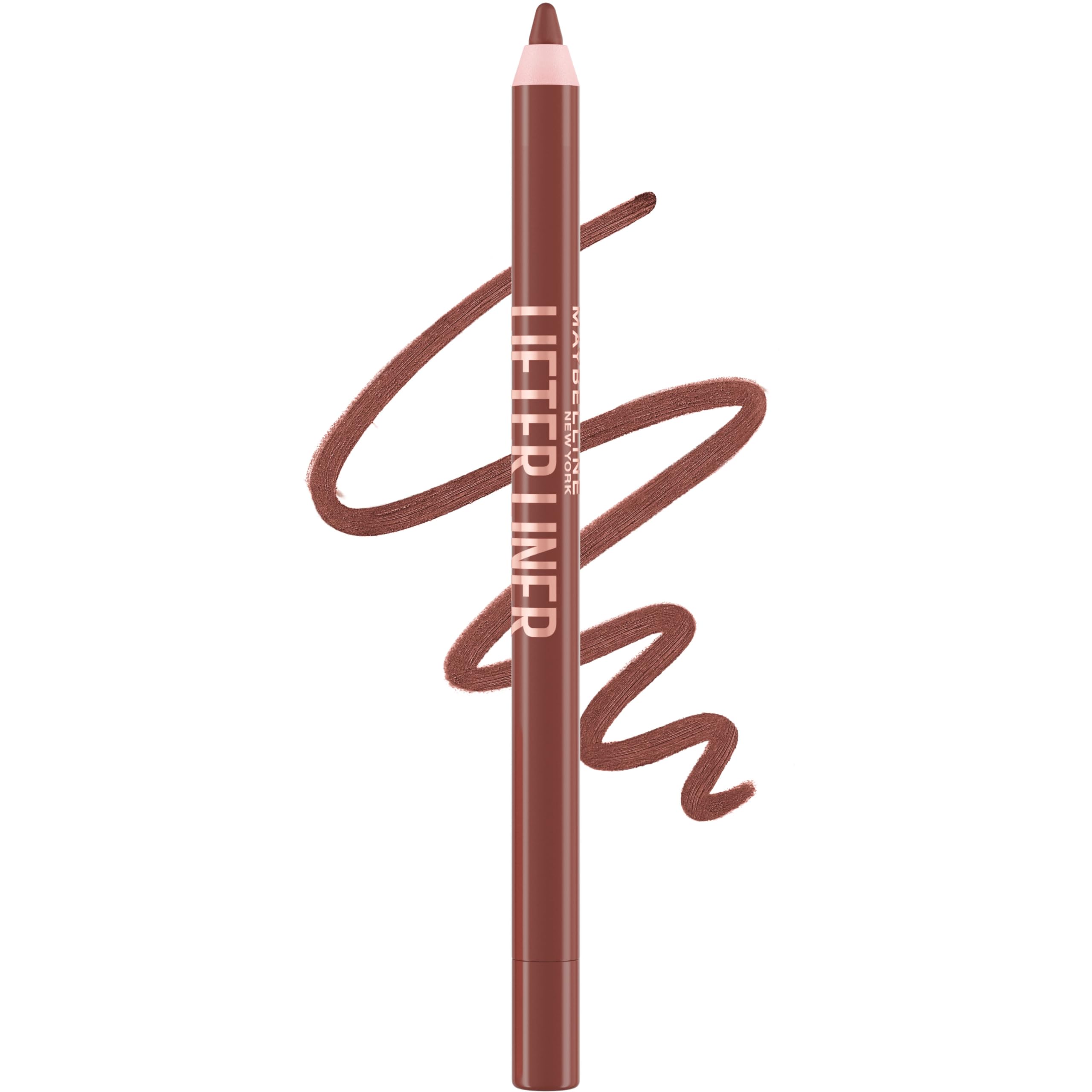 Version 1.0.0 Maybelline Lifter Liner Lip Liner Pencil with Hyaluronic Acid, Let's Bounce, 1 Count - Image 1