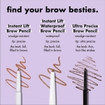 e.l.f. Instant Lift Brow Pencil, Dual-Sided, Precise, Fine Tip, Shapes, Defines, Fills Brows, Contours, Combs, Tames, Neutral Brown, 0.006 Oz - Image 3