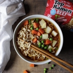 Nissin Top Ramen Noodle Soup, Beef, 3 Ounce (Pack of 24) - Image 5