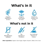 Mommy's Bliss Organic Baby Elderberry Drops, Immune Support with Vitamins, Prebiotics, Zinc & Organic Echinacea, Age 4 Months +, 3 Fl Oz (36 Servings) - Image 5