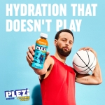 PLEZi Orange Mango Twist Hydration Drink x Stephen Curry – Sports Drinks with 2X the Electrolytes – 500mg Potassium, Low Sugar, No Added Sugar – 16.9 Fl Oz (12 Pack) - Image 6