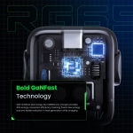 UGREEN Uno 65W USB C Charging Block Nexode 3-Port GaN Charger Compact Fast USB C Power Adapter for MacBook Pro/Air, XPS 13, Note 20/10+, iPhone 16/15, Galaxy S24/S23, Steam Deck, ROG Ally(Black) - Image 2