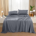 Utopia Bedding Queen Bed Sheets Set - 4 Piece Bedding - Brushed Microfiber 100% Polyester - Shrinkage and Fade Resistant - Easy Care (Queen, Grey) - Image 3