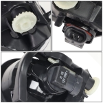 DNA MOTORING FL-ZTL-352-CH Pair of Clear Lens Fog Lights W/Bezels Switch & Wiring Harness Compatible with Toyota Highlander 2020-2022,Left & Right Side - Image 3