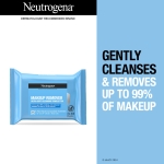 Neutrogena Makeup Remover Wipes, Individually Wrapped Daily Face Wipes for Waterproof Makeup, Travel & On-the-Go Singles, 20 Count - Image 9