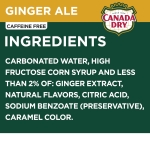 Canada Dry Ginger Ale Soda, 12 fl oz cans, 12 pack - Image 11