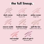 e.l.f. Cream Glide Lip Liner, Highly-Pigmented Pencil For Shaping & Sculpting Lips, Semi-Matte Finish, Vegan & Cruelty-Free, Mauve Aside - Image 6