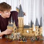 LEGO Harry Potter Hogwarts Castle 71043 Building Set - Model Kit with Minifigures, Featuring Wand, Boats, and Spider Figure, Gryffindor and Hufflepuff Accessories, Collectible for Adults and Teens - Image 6