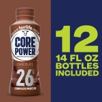 Core Power Protein Shake, Chocolate, 26g Bottle, 14oz, 12 Pack - Image 6